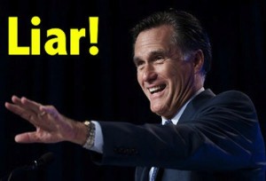 Mitt Romney liar